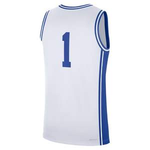 Camiseta de baloncesto para hombre con nombre y número del equipo, 100% poliéster, venta al por mayor, cómoda, diseño personalizado, para verano. - Product Image 2