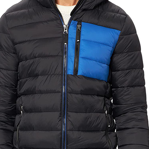 Custom Style <b>Men</b> Puffer <b>Jacket</b> <b>Winter</b> Outerwear Relaxed Fit Hooded Lightweight Wind Proof <b>Warm</b> Padded Puffer Bubble <b>Jacket</b> - Product Image 5