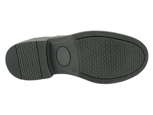 Mocasines de Cuero Negro para Hombre, Punta Redonda, Sin Cordones, Transpirables, Zapatos de Oficina y Carrera, Suela de Goma, Diseño Sólido - Product Image 5