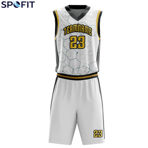 Uniforme de basket-ball personnalisé pour équipe avec des graphismes de sublimation avancés et un tissu haute performance pour les sports de compétition - Product Image 1
