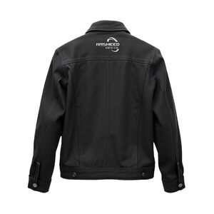 Veste en jean de qualité supérieure avec coutures renforcées, logo personnalisé, marque privée, fabricant et fournisseur de vêtements en gros - Product Image 6