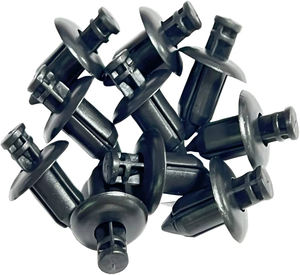 Clip de fixation en plastique pour cache de direction avant gauche BAJAJ OEM 24165255, pièce de rechange pour garniture de carrosserie de moto - Product Image 1