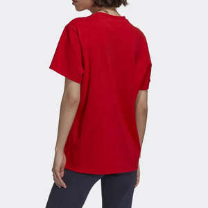 Camiseta Unisex de Algodón Rojo Ecológica con Estampado Personalizado, Corte Regular Informal, Manga Corta, Básica, para Verano - Product Image 2
