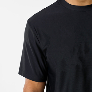 Camiseta OEM para hombre 100% algodón, camiseta personalizada con impresión de logotipo en relieve, camiseta gráfica unisex de manga corta para hombre y mujer - Product Image 5