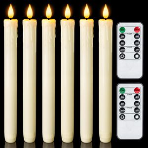 LED Flameless Taper Candles with Remote <b>Timer</b> Premium Product Category - Product Image 1