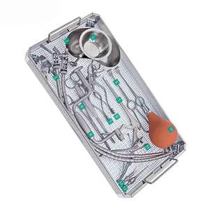 โรงงานอุปกรณ์ผ่าตัดแอสทริน ขายส่งชุดผ่าตัดกระดูกศีรษะ 11 ชิ้น ชุดเครื่องมือผ่าตัดระบบประสาทแบบแมนนวล ทำจากสแตนเลส ทนทาน มาตรฐาน MOL - Product Image 6