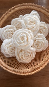 ROSE VADEE Flores de Madera Sostenibles de Sola, Tamaño 8-8.5cm, Hechas a Mano, Venta al por Mayor, Fragancia para el Hogar, Varillas de Sesbania, Diseño Hermoso - Product Image 3