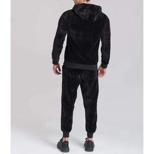 Ensemble de survêtement avec poche, sweat-shirt et pantalon confortables en mélange de coton doux, parfait pour les hommes, les femmes et les adolescents - Product Image 3