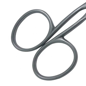 Stainless Steel <b>Cuticle</b> Scissors Straight Blade Sharp Tip Round Hole Black White Speckled Handle Beauty <b>Tools</b> for Adults Durable - Product Image 4