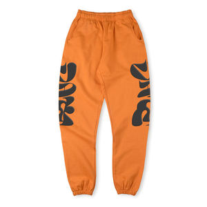 Pantalon de survêtement homme OEM 2026 à taille élastique, style streetwear, avec logo personnalisé, impression 3D en relief, en molleton bouclette, fabriqué par TRIOTAKE INDUSTRY - Product Image 3