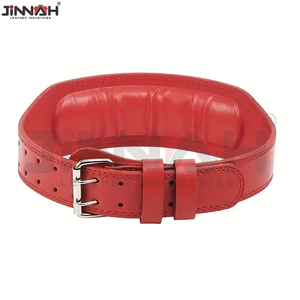 Unisex Gym Weight Lifting Belt Custom Soft Leather <b>Back</b> <b>Support</b> Non-Slip Breathable Heavy Duty Professional Protection Wholesale - Product Image 2