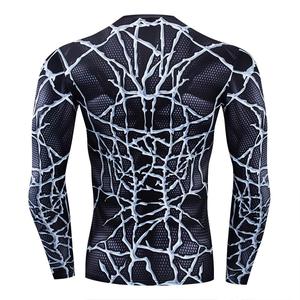 Professional Sports Rash Guard Fitness <b>Compression</b> <b>Shirt</b> <b>Custom</b> Logo Manufacturer Bulk Supply - Product Image 3