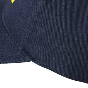 Custom Unisex Cotton <b>Baseball</b> <b>Cap</b> Dark Blue Adjustable Fit Casual Style Four Seasons Wear - Product Image 5