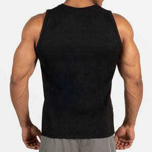 เสื้อกล้ามสตรีทแวร์ LEDBURY แบบเรียบ  รับสกรีนโลโก้ ออกแบบเองได้ ผ้าโพลีเอสเตอร์/คอตตอน สปอร์ต สำหรับผู้ชาย สีพื้น วินเทจ ทรงหลวม - Product Image 2