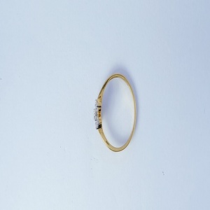 Classic Inspired Ladies <b>14K</b> <b>Gold</b> <b>Ring</b> Polished Yellow <b>Gold</b> Women's Jewelry Bridal Fashion Wear Gift Ready Design - Product Image 1