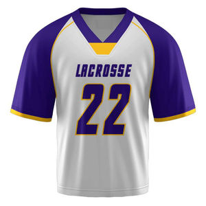 Nouvelle Arrivée 2026 – Uniforme de Lacrosse Professionnel de Haute Qualité en Tissu 100% Polyester REDEX SPORTS pour Hommes Adultes, Séchage Rapide et Respirant - Product Image 2