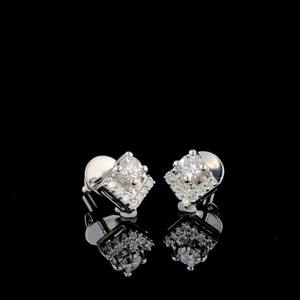 Pendientes de Diamantes Cultivados en Laboratorio de Oro de 14K, 0.32ct, Certificados por IGI, Joyería Elegante y Minimalista, Regalo para Mujer, Fiesta - Product Image 3