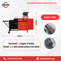 Nouvelle machine à cintrer les étriers automatique CNC 2025, à moteur, double direction, pour barres d'armature de 6 à 12 mm, en acier inoxydable, haute sécurité