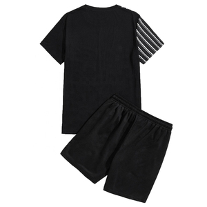 Ensemble chemise et short en lin pour homme, vente en gros d'usine, tenue décontractée minimaliste, design personnalisé, ensemble short en lin écologique pour homme - Product Image 2
