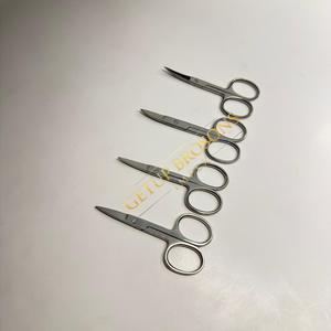 Ciseaux à cheveux professionnels miniatures en acier inoxydable à pointe argentée avec poignée personnalisable, couleur logo sur mesure, pour salon, pour droitiers - Product Image 3