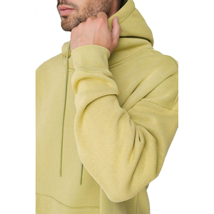 High Performance Custom Logo Hooded Winter Knitted Streetwear Drop Shoulder Heavyweight Blank Oversized <b>Hoodies</b> Cotton <b>Fleece</b> - Product Image 5