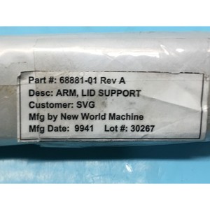 2 SVG 68881-01 ARM, Soporte para Tapa SST, 181629 - Equipo y Piezas de Semiconductores de Confianza de Tradicción Global - Product Image 4