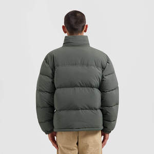 Chaqueta Acolchada Casual para Hombre, con Cierre, Capucha y Forro de Poliéster, para Primavera, de Pakistán - Product Image 3