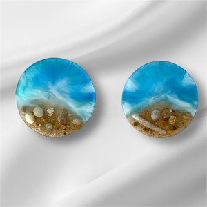 Resin Coasters with Neon Colors for Bold and Fun <b>Table</b> Settings Set of 4 with extra Greatest Design & Quality - Product Image 6