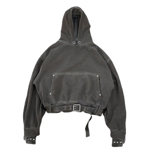 Sudadera con Capucha Corta Personalizada de Corte Regular para Hombre, Sólida, de Invierno, de Alta Calidad, 280 g/m², de Forro Polar de Algodón/Poliéster, Ecológica, Informal - Product Image 2