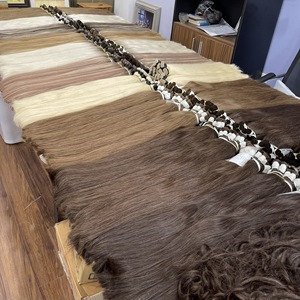 Extensions de cheveux humains Remy vietnamiens personnalisées, lisses et ondulées naturelles, en vrac 100g, vente directe d'usine - Product Image 2