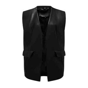 Chaleco de Motocicleta de Cuero Genuino de Alta Calidad para Hombre, Resistente al Viento, Talla Grande, Chaleco de Seguridad Protector para Carreras - Product Image 4