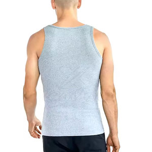 Camiseta sin Mangas Esencial para Hombre, 100% Algodón, Secado Rápido, Transpirable, Ligera, Tejido Aireado, Ajuste Cómodo, Personalizable, para Gimnasio y Running - Product Image 2