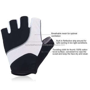 Nouveaux gants souples à demi-doigt EVA gants de Fitness pour l'entraînement d'haltérophilie et les sports de plein air-vélo vélo cyclisme - Product Image 3