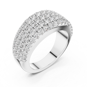 Private Label 925 Sterling Silver Moissanite <b>Diamond</b> <b>Ring</b> Wholesale Jewelry Factory Supplier OEM - Product Image 4