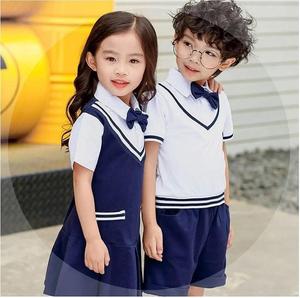 Fabricant professionnel d'uniformes scolaires britanniques d'été unisexes pour la maternelle et l'école primaire, conception personnalisée OEM ODM, vêtements scolaires - Product Image 2