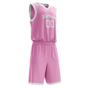 Tenue de basketball dernier cri, nouveau design, uniforme de basketball en vente, ensemble maillot de basketball pour adultes et jeunes, OEM - Product Image 4
