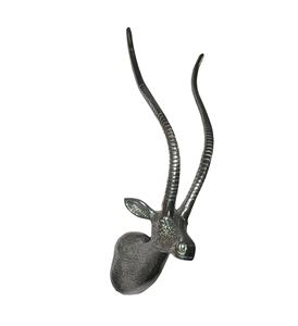 Statue de renne en aluminium moulé de qualité export, faite à la main, figurine décorative de cerf de Noël pour le salon, vente en gros - Product Image 1