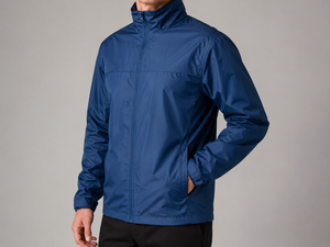 Wholesale High Quality Custom Casual Windbreaker Jacket Personalized High School Custom Embroidered Front Back Logos Windproof - Product Image 3