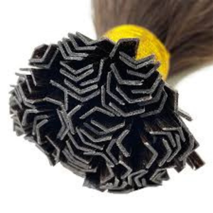 Extensiones de cabello humano 100% de calidad premium vietnamita de queratina con punta en V directo de fábrica - Product Image 1