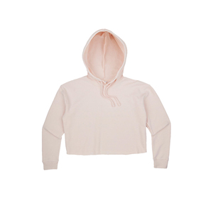 Sudadera con Capucha Corta para Mujer, Manga Regular, Tejido de Algodón, Estilo Casual para Otoño, Color Sólido - Product Image 1
