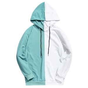 <b>Men</b> Solid Color Hooded Sweatshirt Cotton Knitted Casual <b>Pullover</b> With Kangaroo Pocket Regular Fit Autumn Wear - Product Image 5
