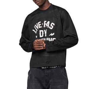 Jersey de Fútbol Americano Personalizado OEM, Estilo Urbano, Manga Larga, Micro Malla, 100% Poliéster, Impresión Serigráfica - Product Image 1