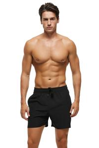 Shorts de bain décontractés pour hommes été 2026, séchage rapide, écologiques, avec taille élastique et poches zippées, pour la plage et le sport - Product Image 3