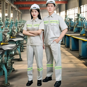 VN FACTORY utilisé travail costumes hommes vêtements de travail technique plombier uniforme vêtements de travail usine soudeur vêtements combinaison de sécurité-échantillon gratuit - Product Image 1