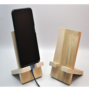 Wooden <b>Phone</b> <b>Stand</b> Adjustable <b>Desk</b> Holder Handmade Natural Craft Premium Quality At Affordable Budget - Product Image 6