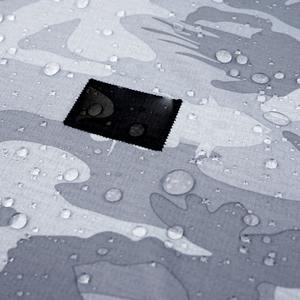 Sudadera de Pesca para Hombre con Logotipo Personalizado, Camuflaje Gris, Camisa de Alto Rendimiento con Máscara Facial Integrada y Protector de Cuello, Protección Solar UPF 50+ - Product Image 4