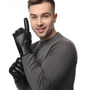 Nuevos Guantes de Soldadura de Cuero de Doble Capa, Altamente Duraderos, Antideslizantes, Dorados, Aislantes del Calor y Antiestáticos - Product Image 4