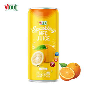 กระป๋อง 330 มล. น้ำผลไม้ยูซุอัดลม VINUT  รายชื่อผู้ผลิตเครื่องดื่มอัดลม - Product Image 1