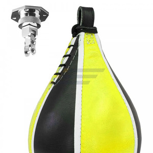 Bola de Boxeo para Entrenamiento, Bolsa de Velocidad Colgante, de la Mejor Calidad, Color Rojo y Negro, Tela Oxford Resistente, Personalizable - Product Image 6