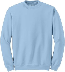 เสื้อสเวตเชิ้ตคอกลมผู้ชายขายส่ง ปักโลโก้ได้ ผ้าฝ้ายฟลีซ สวมใส่สบาย รับผลิตแบรนด์ส่วนตัว - Product Image 1